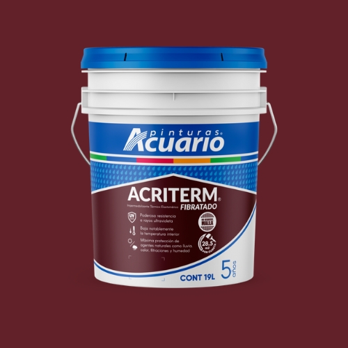 Acriterm 5 años Fibratado 19 L blanco