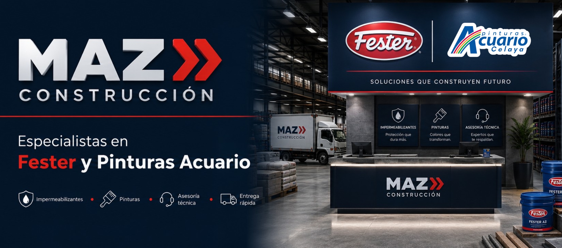 Distribuidor de soluciones impermeables