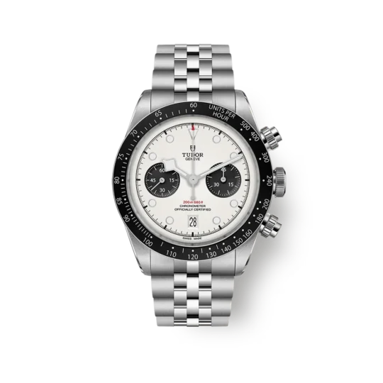 Silver Chronograph Watch